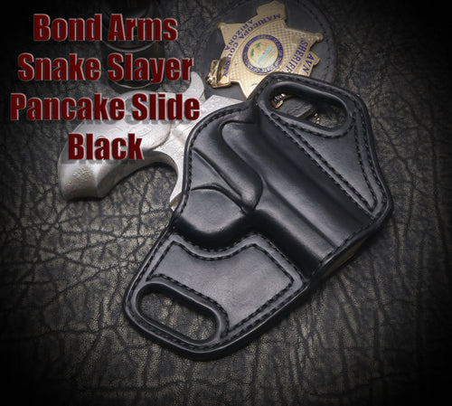 Bond Arms Snake Slayer Pancake Slide Leather Holster