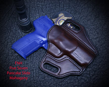 FNH FNS-9C Compact Pancake Slide Leather Holster