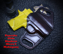 Remington RM380 Pancake Slide Leather Holster