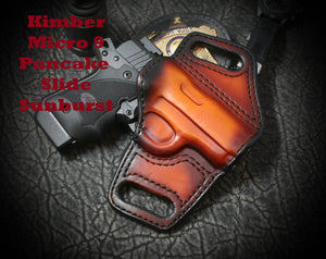 SCCY CPX 3 Pancake Slide Leather Holster