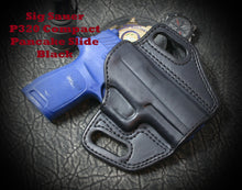 Sig Sauer P320 Compact with TLR7 Laser Pancake Slide Leather Holster