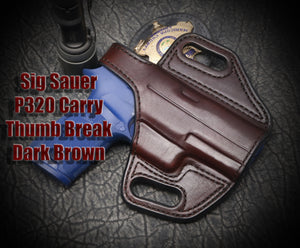 SCCY CPX 2 Thumb Break Slide Leather Holster