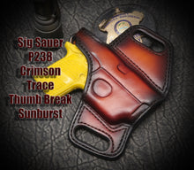 SCCY CPX 2 Thumb Break Slide Leather Holster
