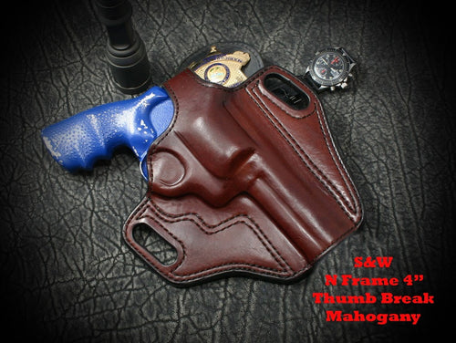 Colt Single Action Army 5.5 Thumb Break Slide Leather Holster
