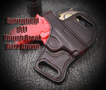 Browning 1911 22 Thumb Break Slide Leather Holster