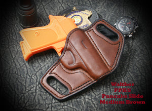 Walther PP. Pancake Slide Leather Holster.