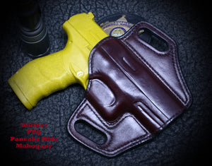 Walther PPS M2. Pancake Slide Leather Holster.